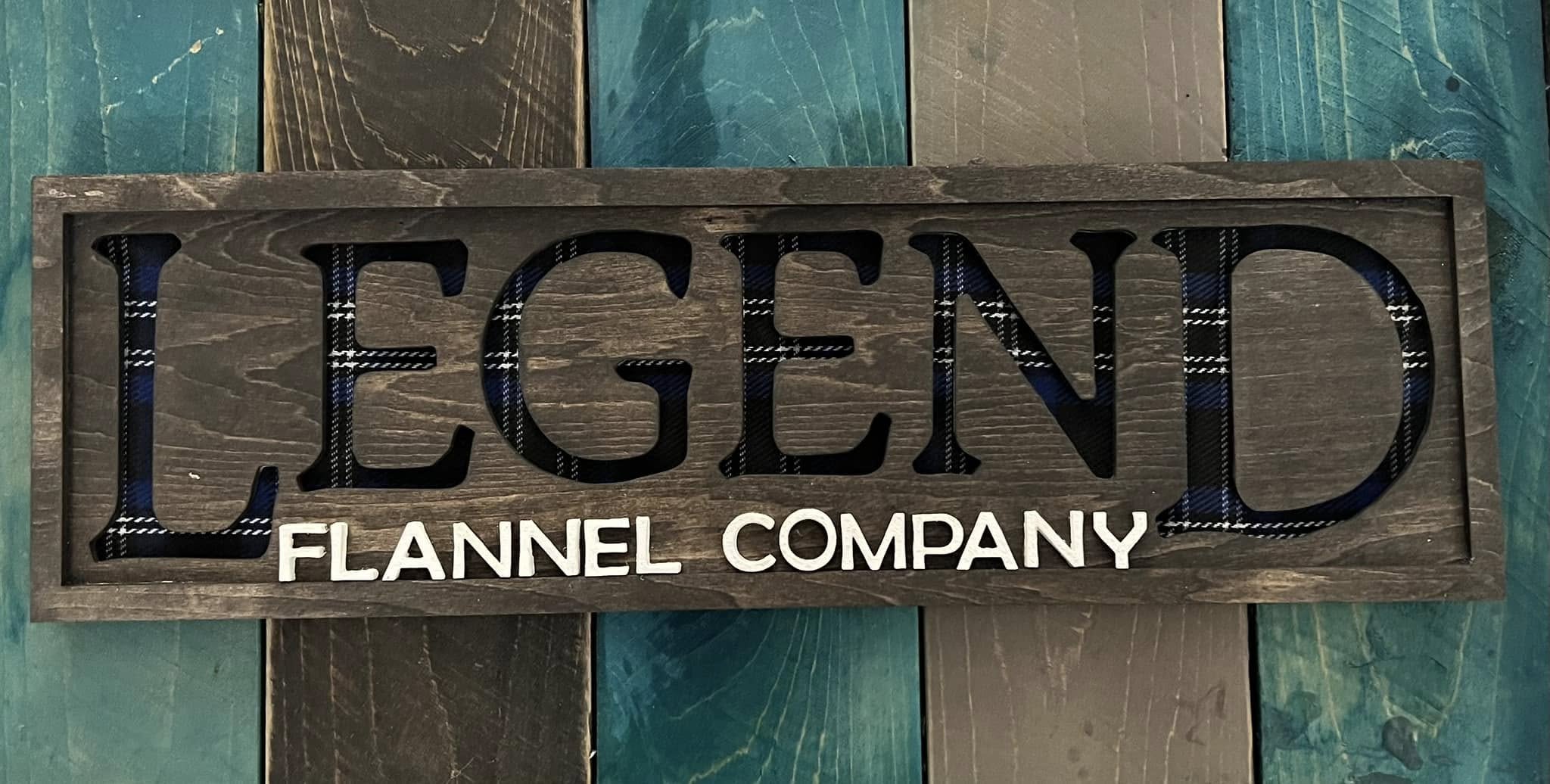 LEGEND 15" X 5" CUSTOMIZABLE SIGN