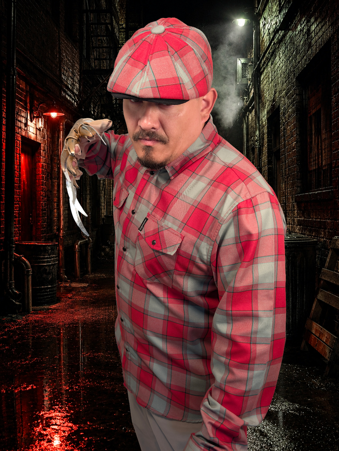 DREAM DEMON FULL FLANNEL CAP