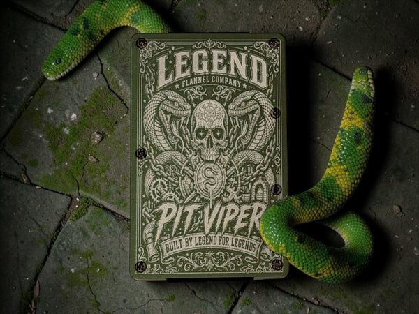 PIT VIPER LIMITED EDITION INVIVIDUALLY NUMBERED METAL SLIDE WALLETS
