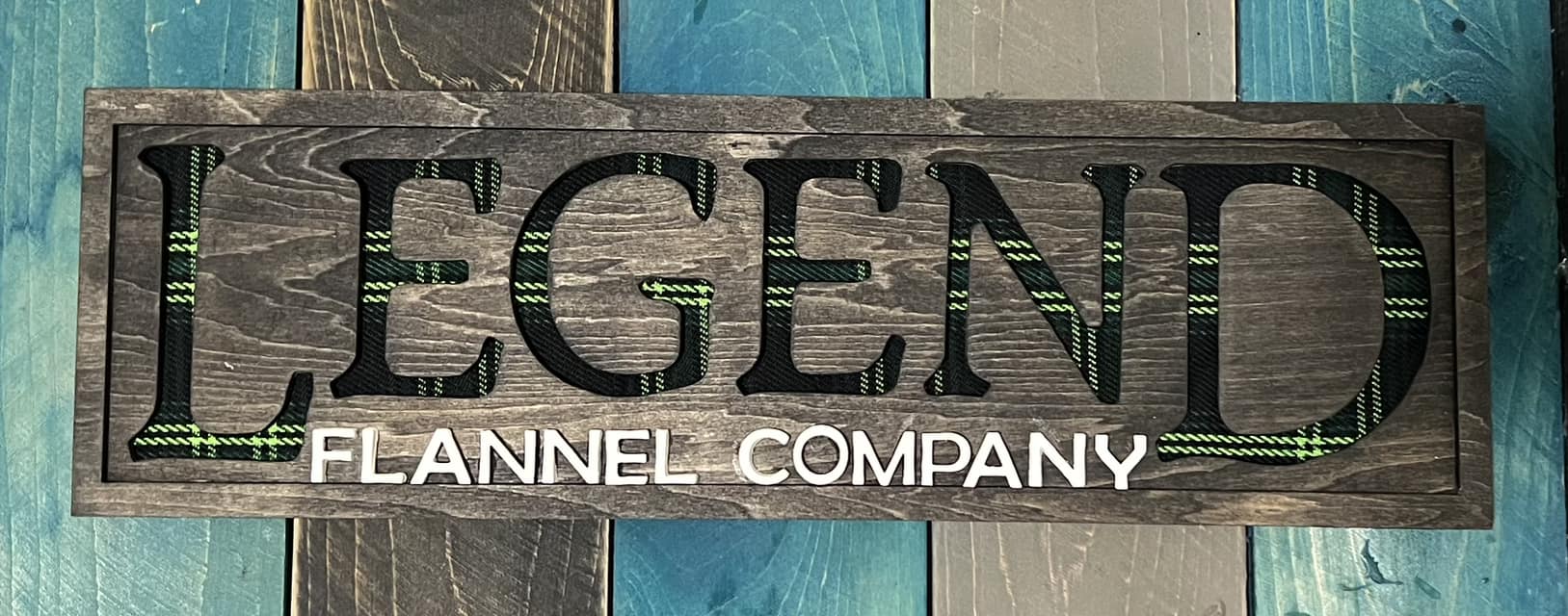 LEGEND 15" X 5" CUSTOMIZABLE SIGN