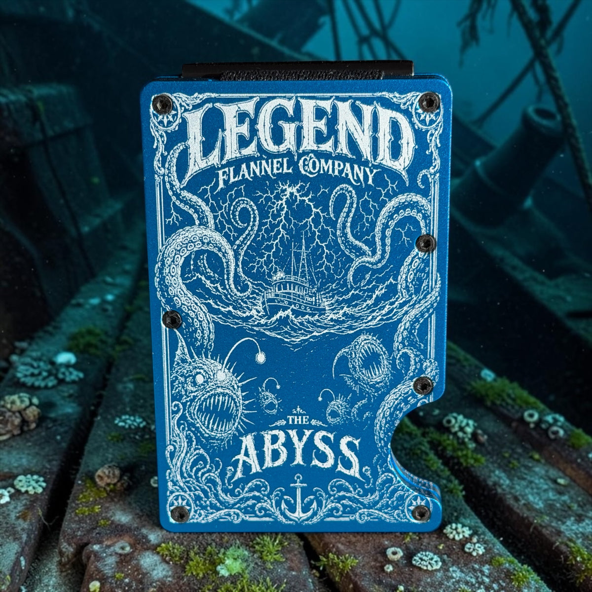 ABYSS LIMITED EDITION INDIVIDUALLY NUMBERED CARD SLIDE WALLETS