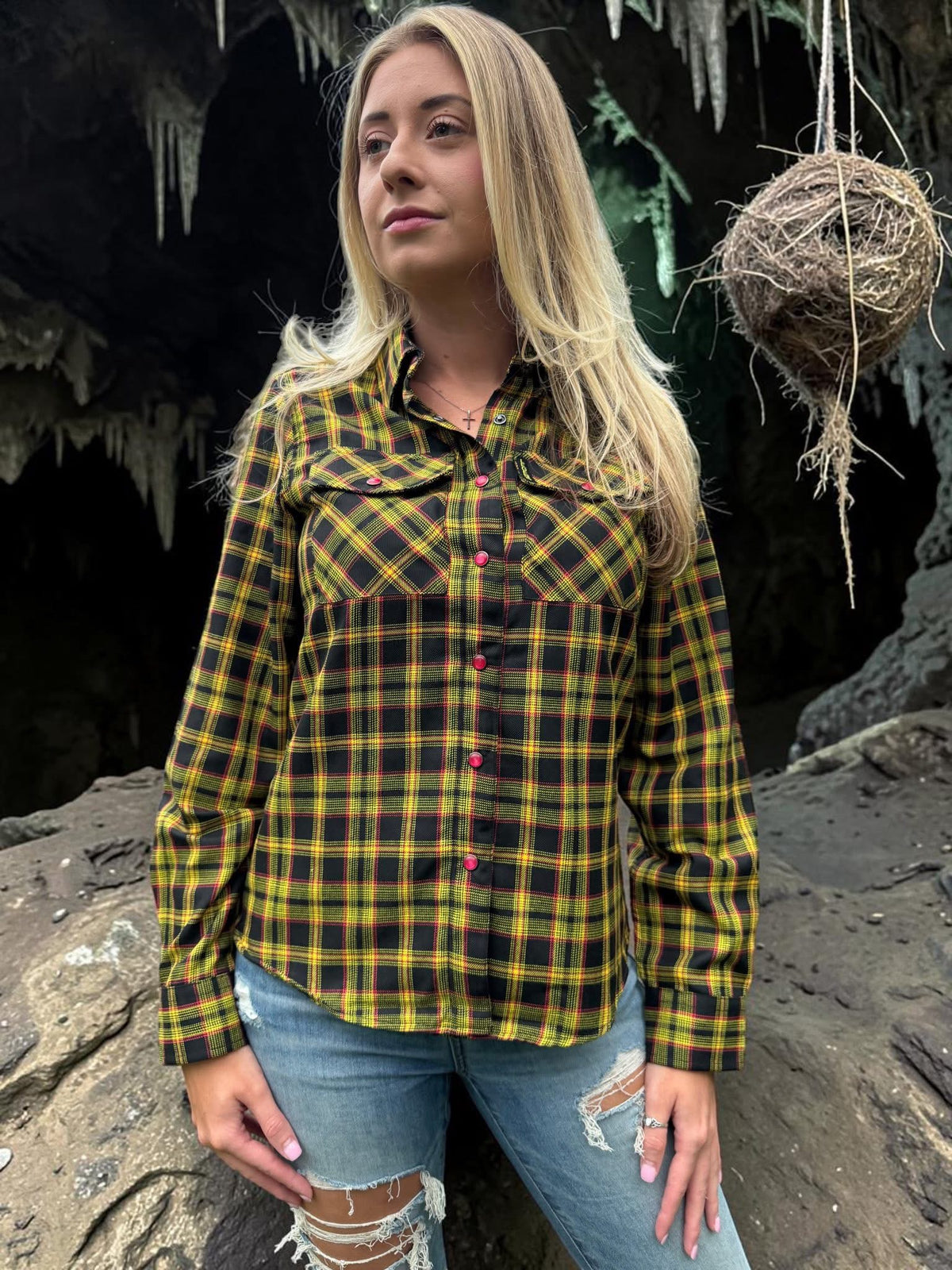 HELL HORNET WOMEN'S FLANNEL
