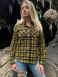 HELL HORNET WOMEN'S FLANNEL