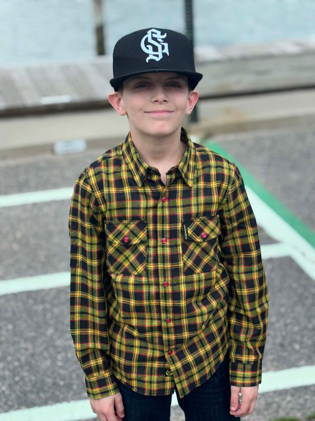 HELL HORNET YOUTH FLANNEL