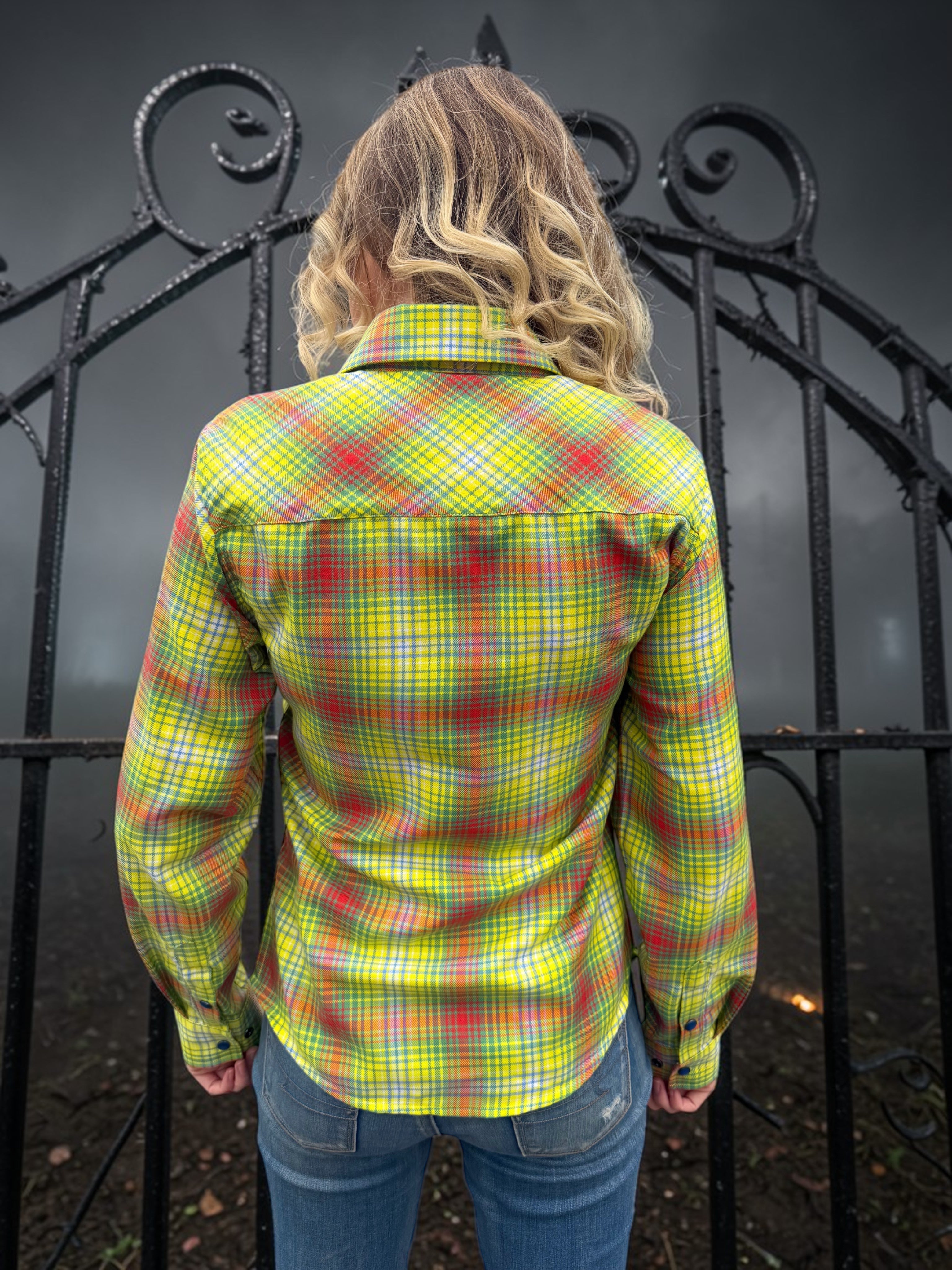 KILLER CLOWN WOMEN'S FLANNEL