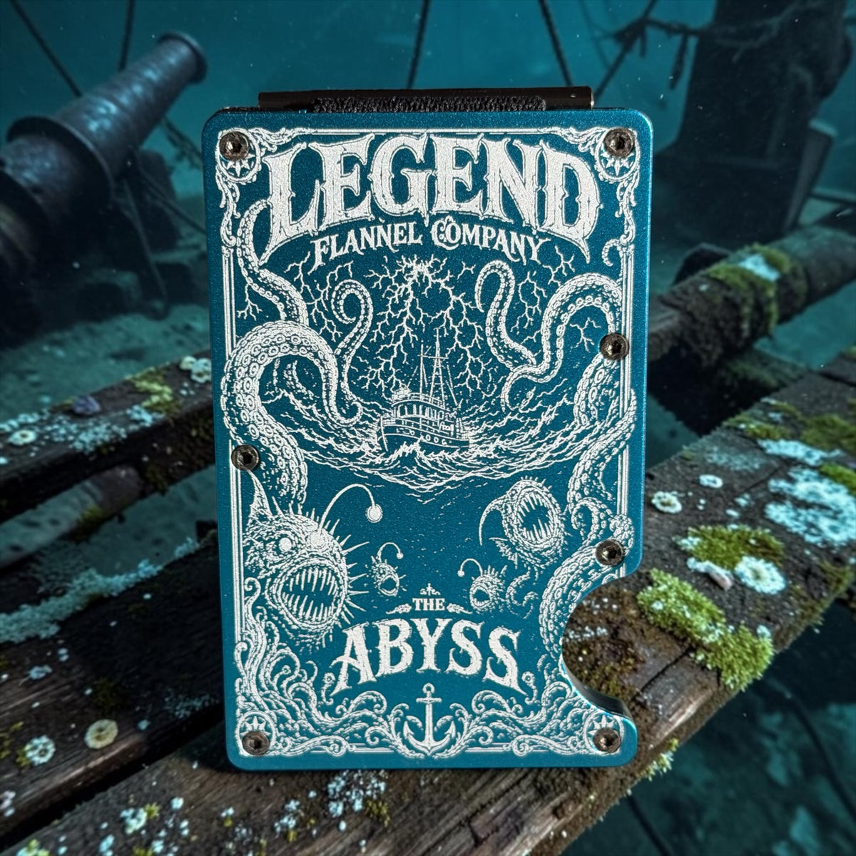 ABYSS LIMITED EDITION INDIVIDUALLY NUMBERED CARD SLIDE WALLETS