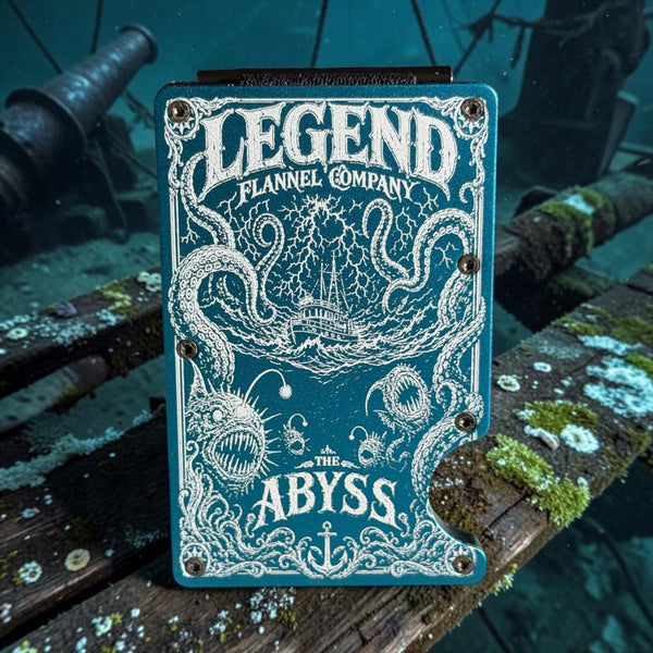 ABYSS LIMITED EDITION INDIVIDUALLY NUMBERED CARD SLIDE WALLETS