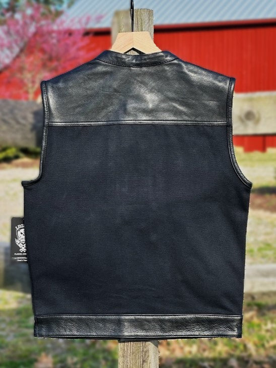 BACK ROAD VEST WITH COLLAR