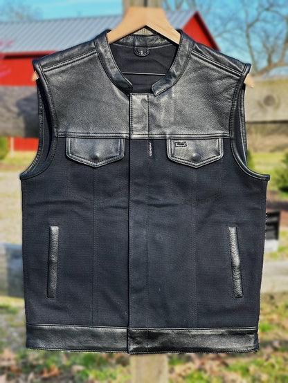 BACK ROAD VEST WITH COLLAR