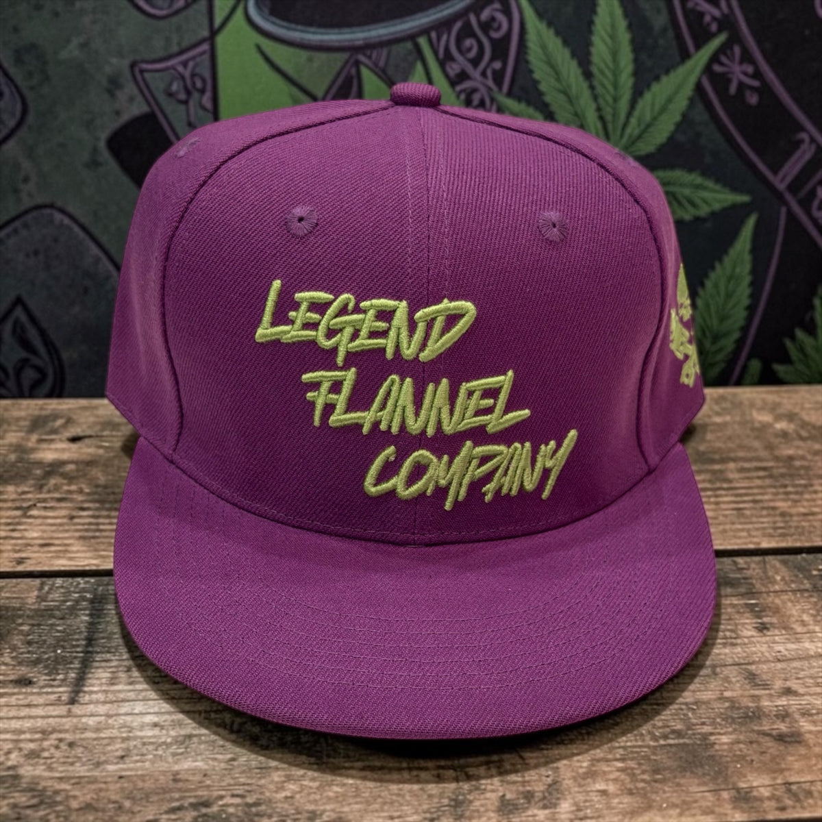 LEGEND PURPLE HAZE / JOKER FLAT BILL HAT