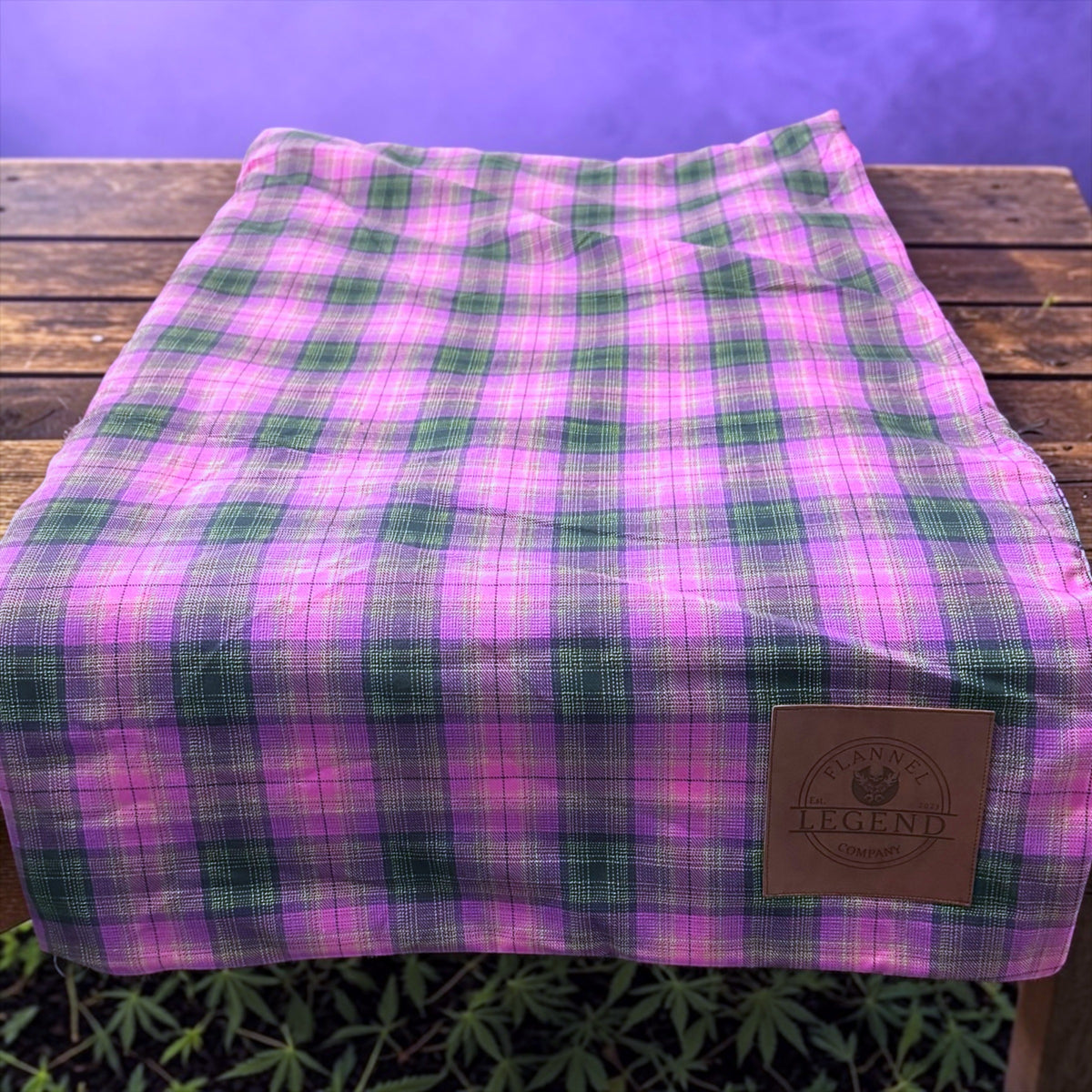 PURPLE HAZE SHERPA BLANKET