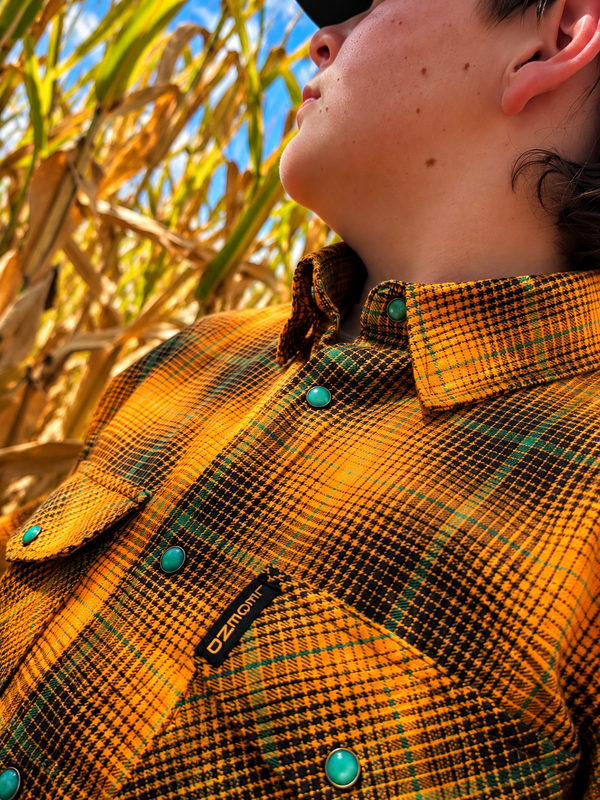 PUMPKIN HEAD YOUTH FLANNEL