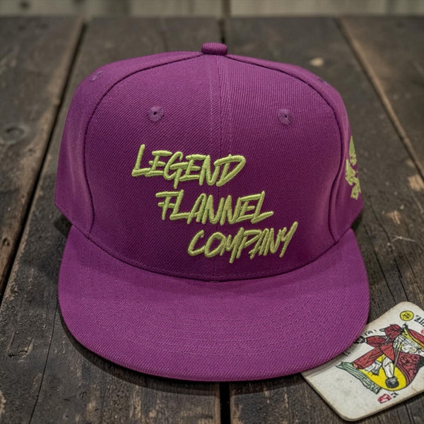LEGEND PURPLE HAZE / JOKER FLAT BILL HAT