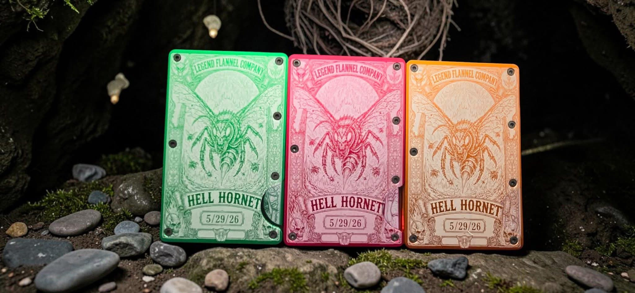 HELL HORNET LIMITED EDITION NUMBERED WALLETS / RELEASED IN