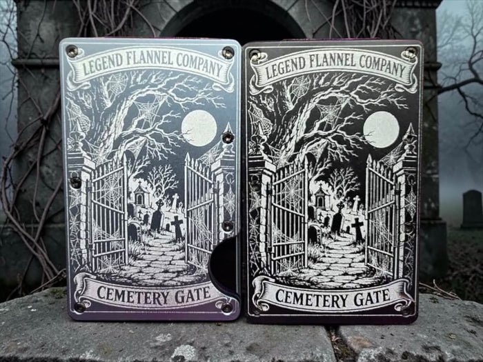 CEMETERY GATE LIMITED EDITION METAL SLIDE WALLETS