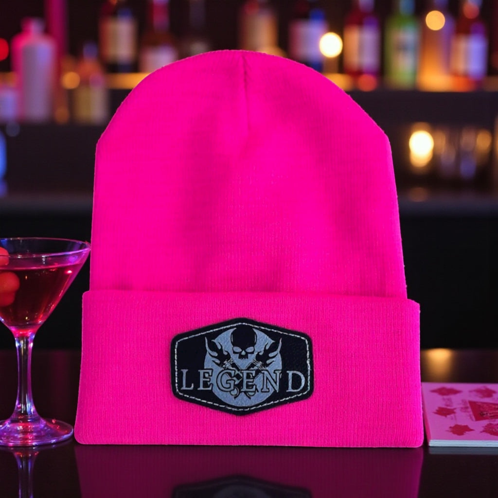 LEGEND PINK PISTON LOGO BEANIE
