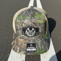 LEGEND CAMO PISTON LOGO CURVED BILL HAT