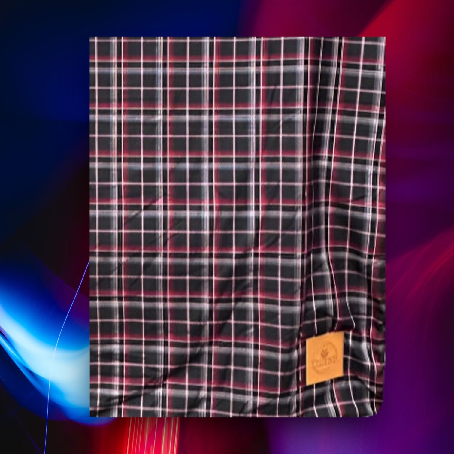 BLACK WIDOW FLANNEL BLANKET