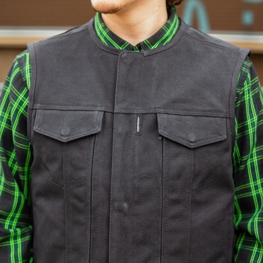 SIDEWINDER CANVAS VEST – LEGEND FLANNEL COMPANY, LLC