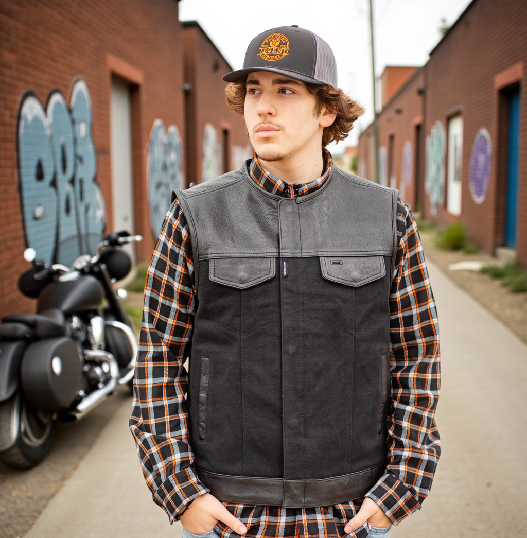 BACK ROAD VEST W/OUT COLLAR