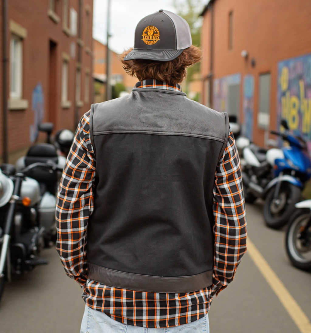 BACK ROAD VEST W/OUT COLLAR