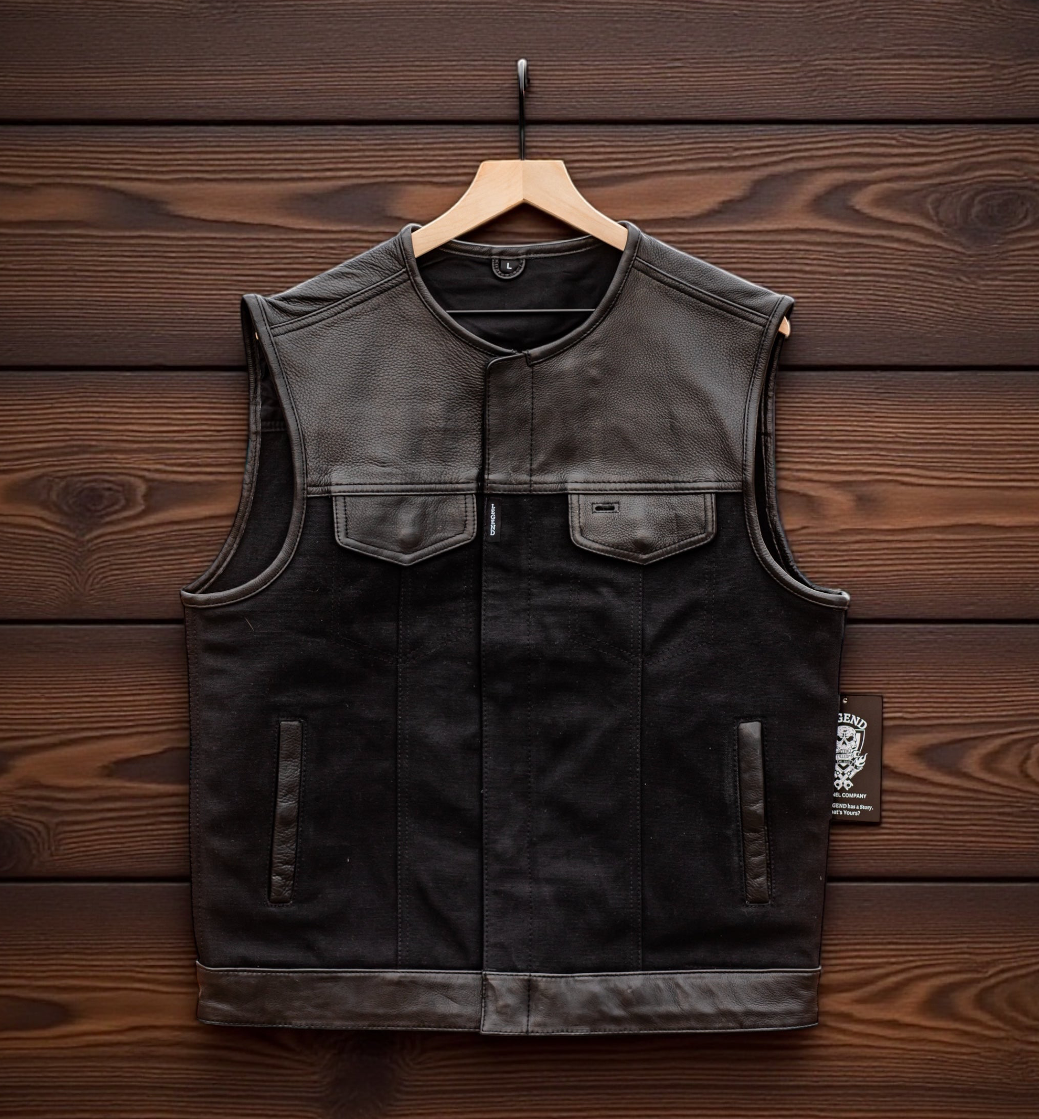 BACK ROAD VEST W/OUT COLLAR