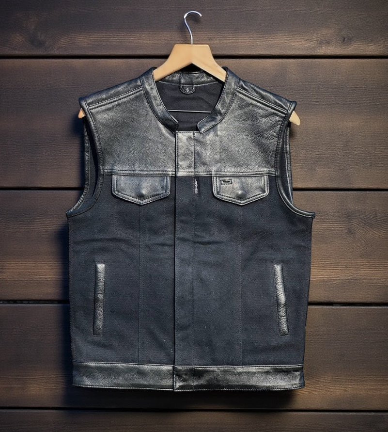 BACK ROAD VEST WITH COLLAR