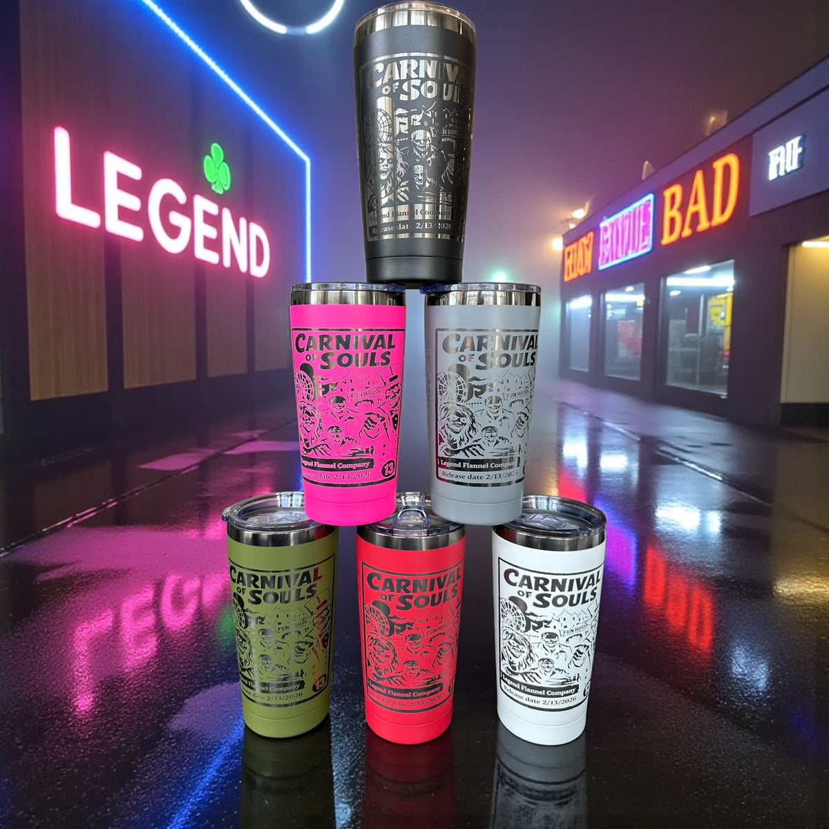 CARNIVAL OF SOULS 20oz TUMBLERS