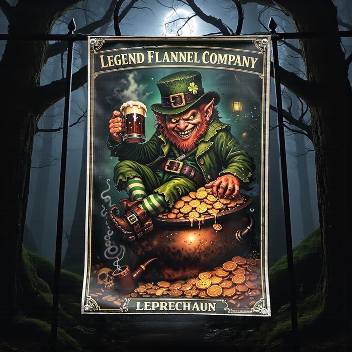 LEPRECHAUN LIMITED EDITION GARAGE BANNERS