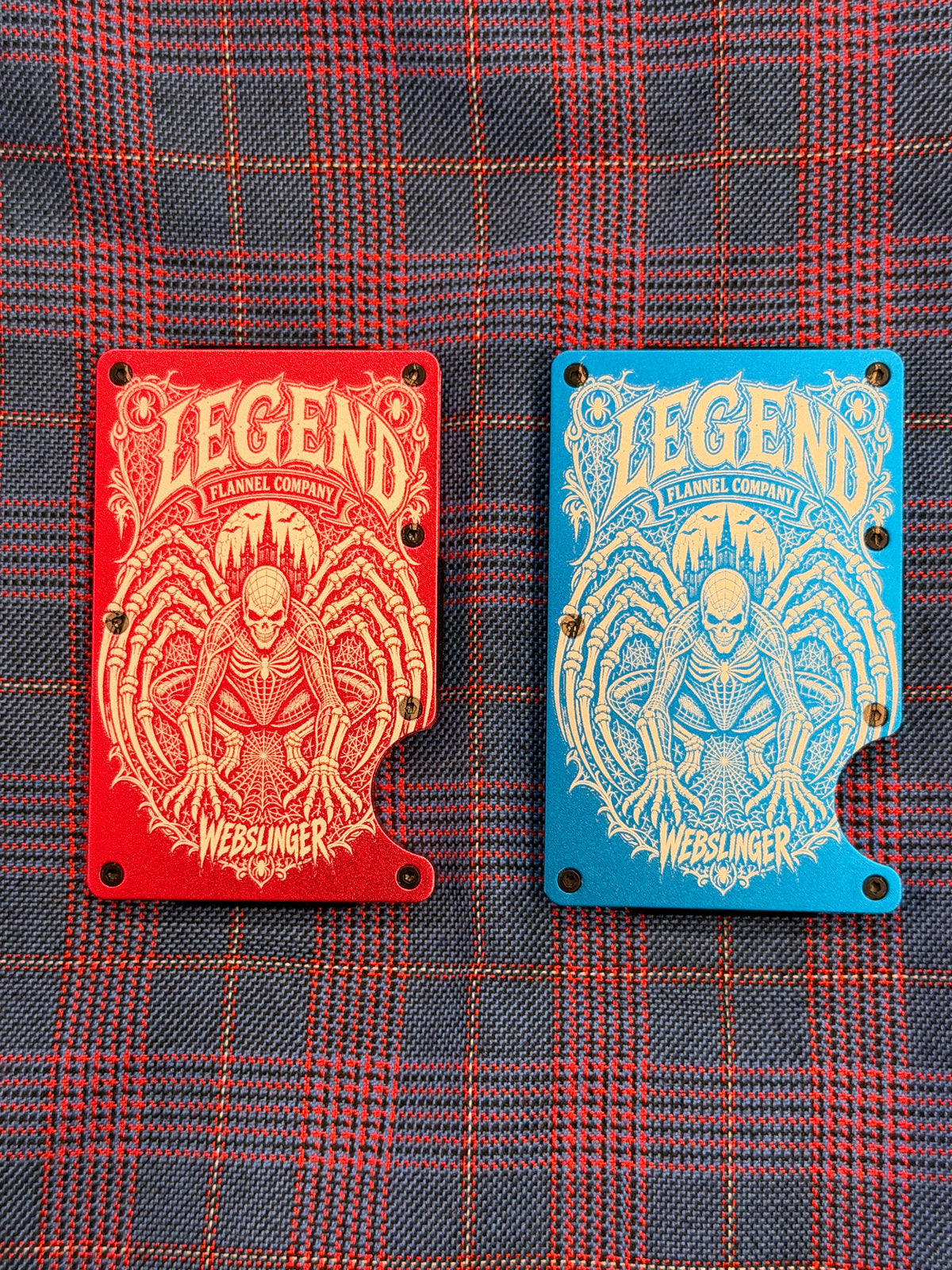 WEB SLINGER LIMITED EDITION METAL SLIDE WALLETS