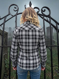 CEMETERY GATE WOMEN'S FLANNEL