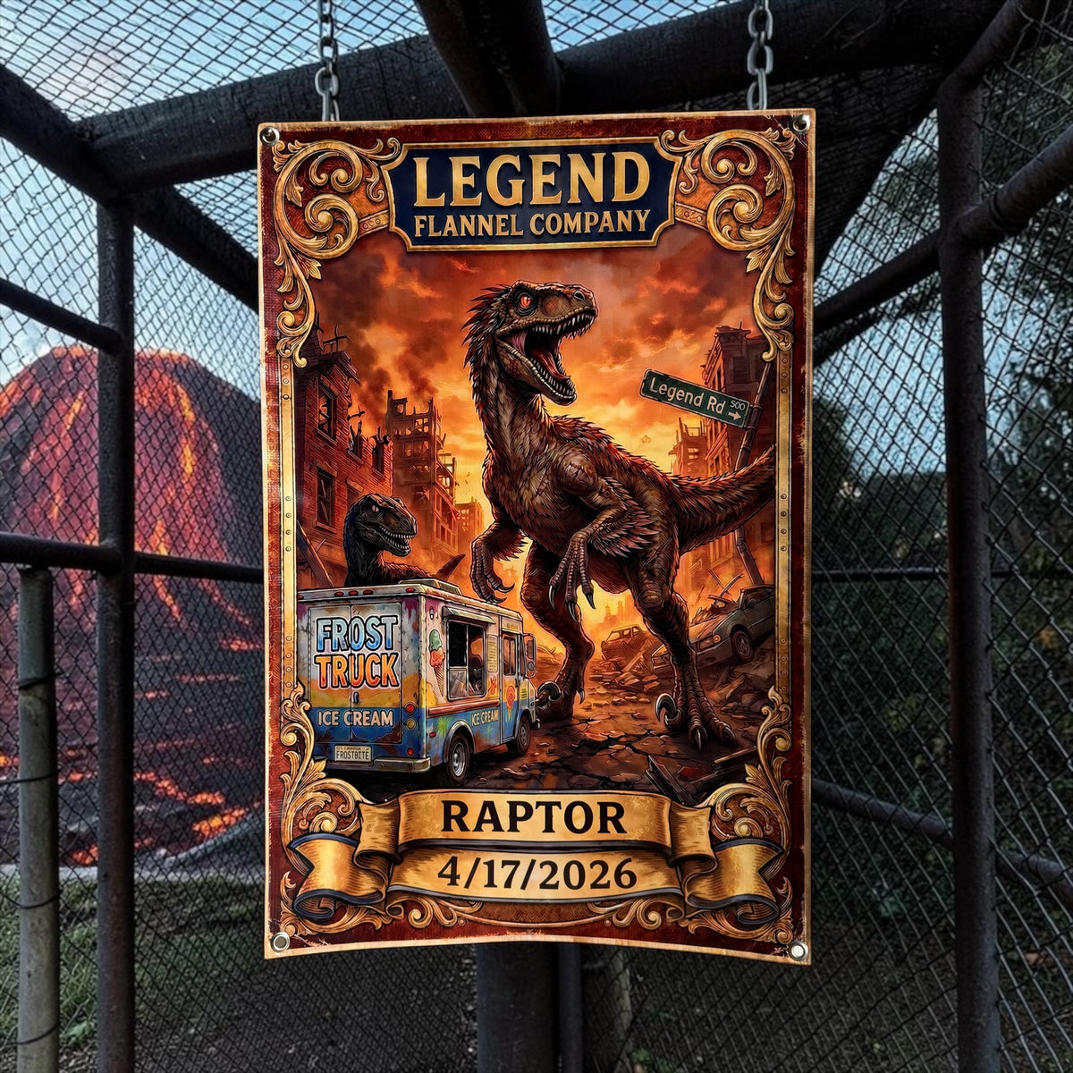 RAPTOR LIMITED EDITION GARAGE BANNERS