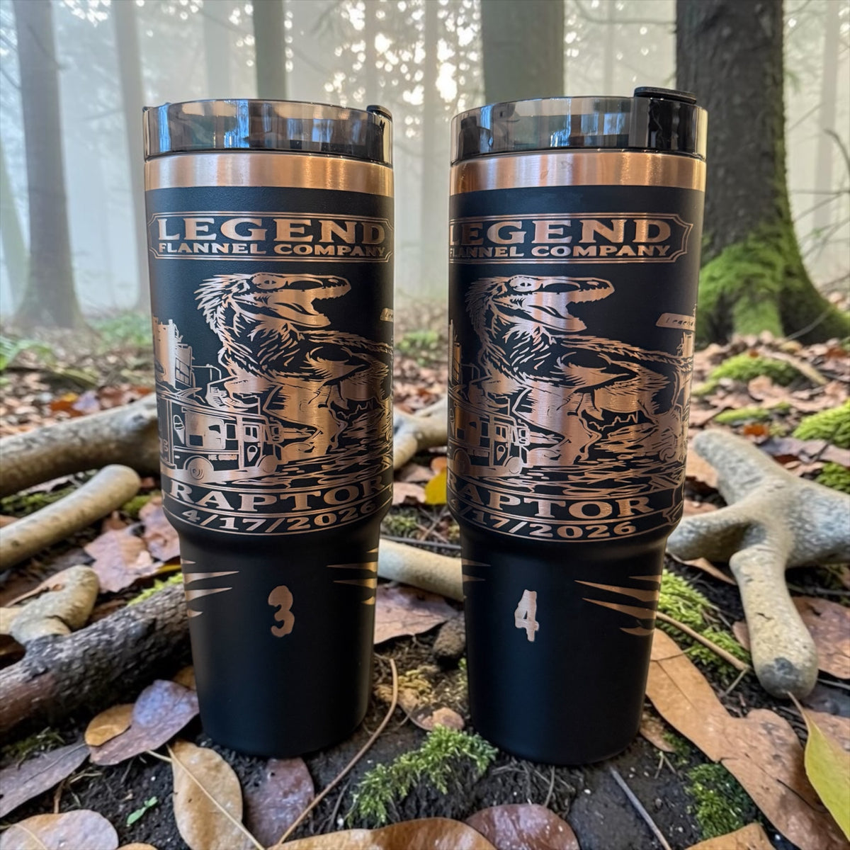 RAPTOR LIMITED EDITION NUMBERED 30oz TUMBLERS