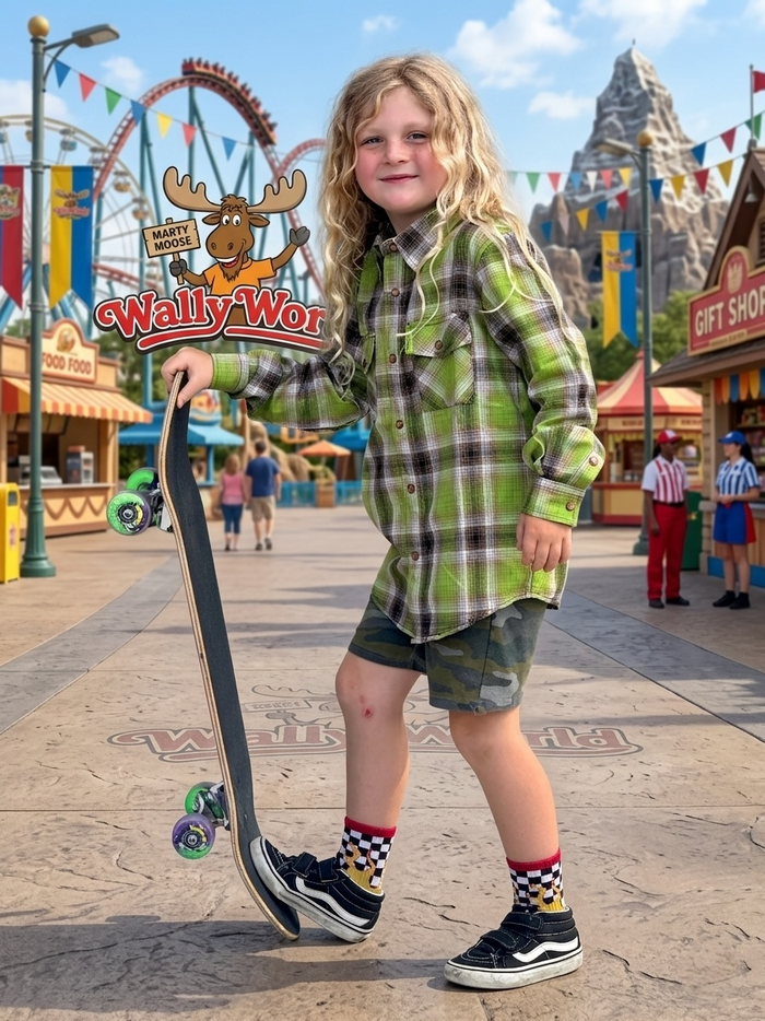 FAMILY TRUCKSTER YOUTH FLANNEL