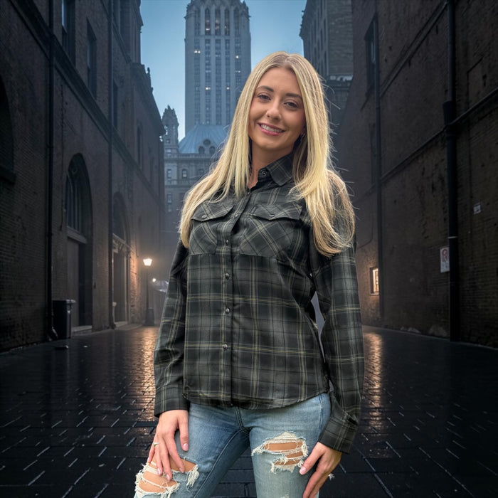 THE BAT WOMEN'S FLANNEL