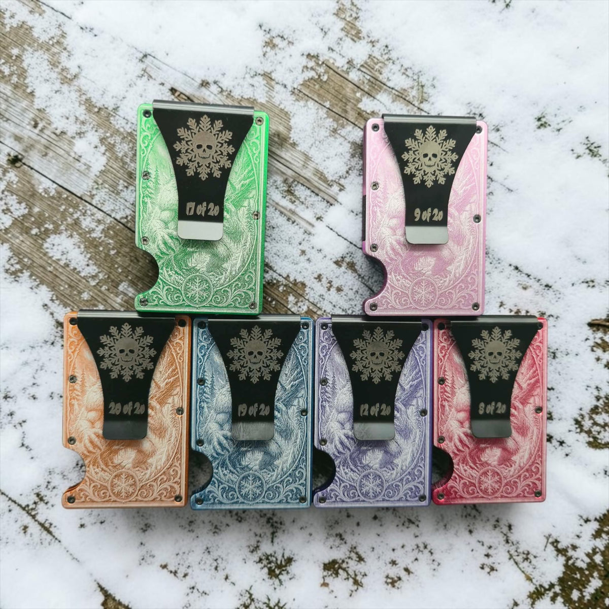 FROSTBITE LIMITED EDITION NUMBERED WALLETS