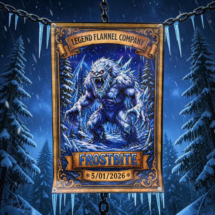 FROSTBITE LIMITED EDITION GARAGE BANNER