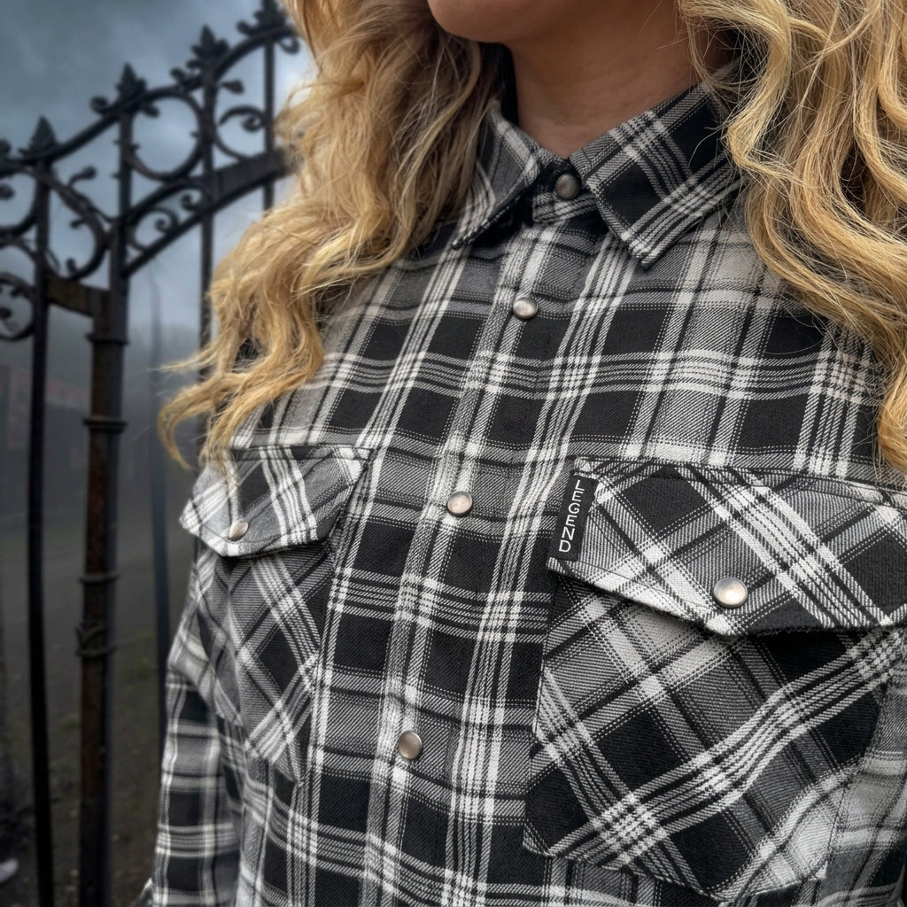 CEMETERY GATE WOMEN'S FLANNEL