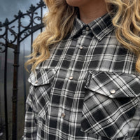 CEMETERY GATE WOMEN'S FLANNEL