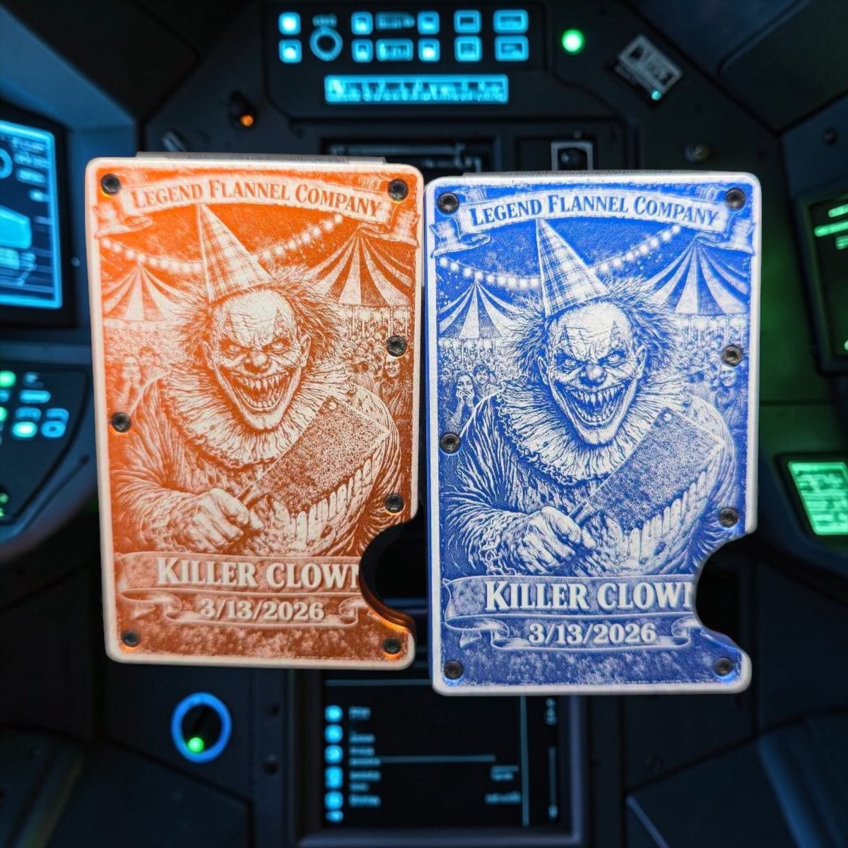 KILLER CLOWN LIMITED EDITION NUMBERED WALLET