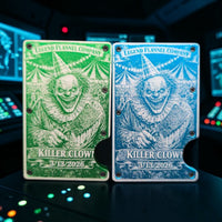 KILLER CLOWN LIMITED EDITION NUMBERED WALLET