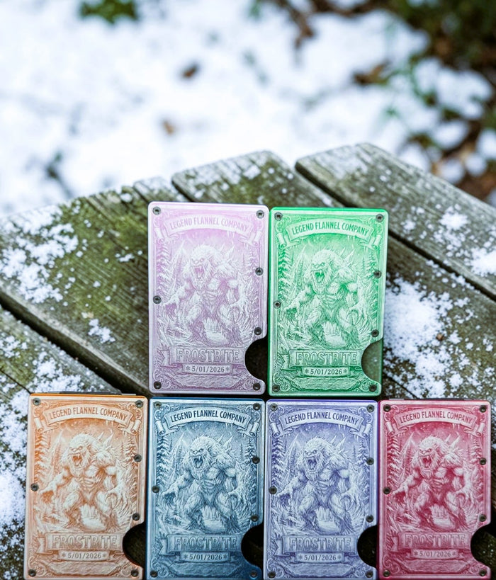 FROSTBITE LIMITED EDITION NUMBERED WALLETS